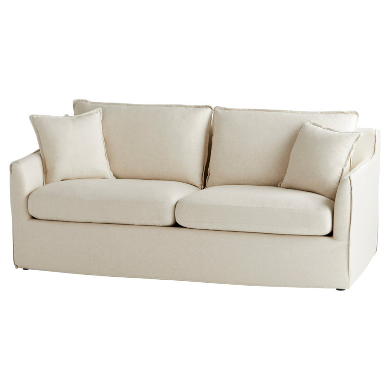 Sovente 80'' Slipcovered Sofa