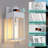 Modern Dusk to Dawn And Motion Sensor Outdoor Wall Light With Clear Glass-211322036