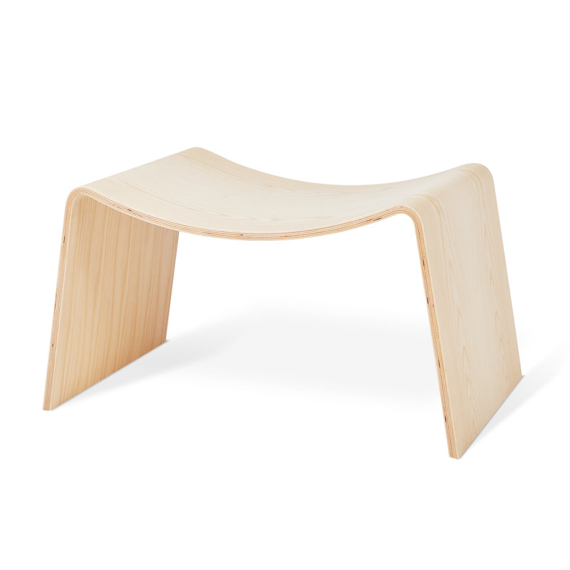 Wave Stool, Blonde Ash