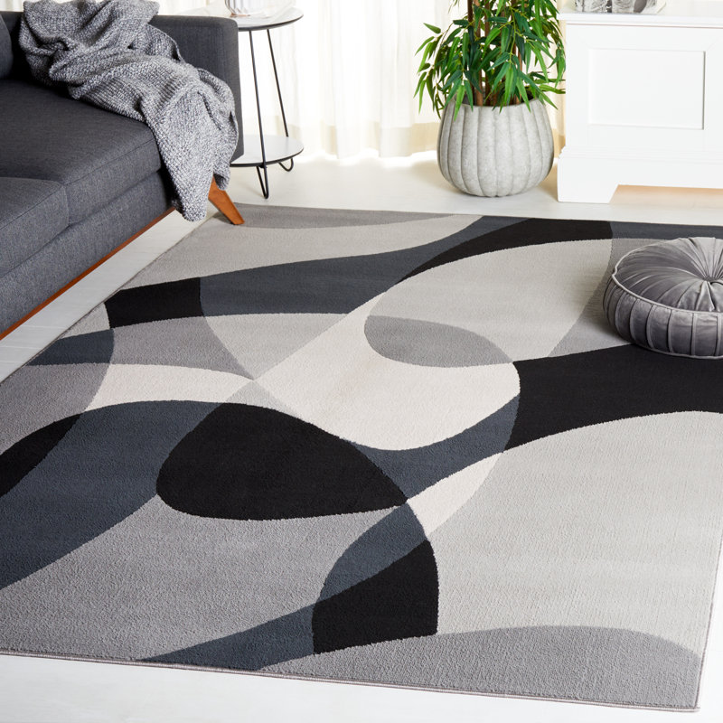 Abstract Area Rug, Rectangle 160 x 229cm