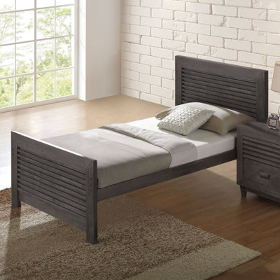 Mobilier de chambre à coucher de style transitionnel 1pc