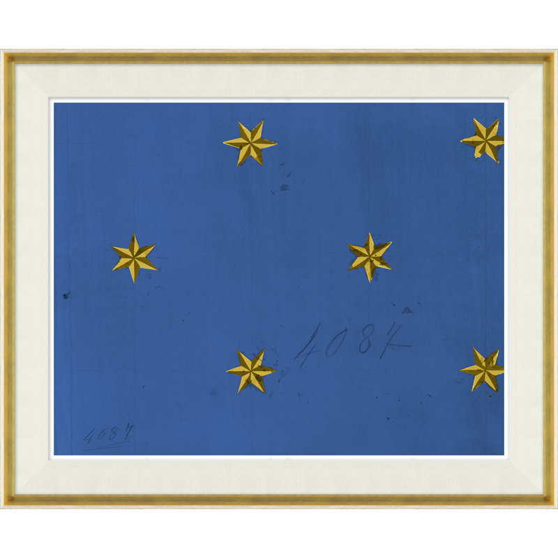 Etoile - Blue IV Print by Paule Marrot