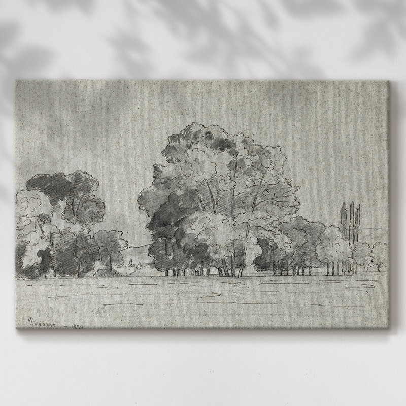 Paysages rétro-XVIII - Cavas enveloppés de galerie, 12 x 18