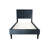 Full Size Bed With Adjustable Headboard, Charcoal Linen, Biscuit Tufting, No Box Spring Needed Luxury Frame, Size, Linen-1663843153