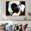 Union of mâle and femelle faces I - reproduction de photo sur toile