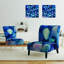 Fauteuil de chambre rembourré Abstract