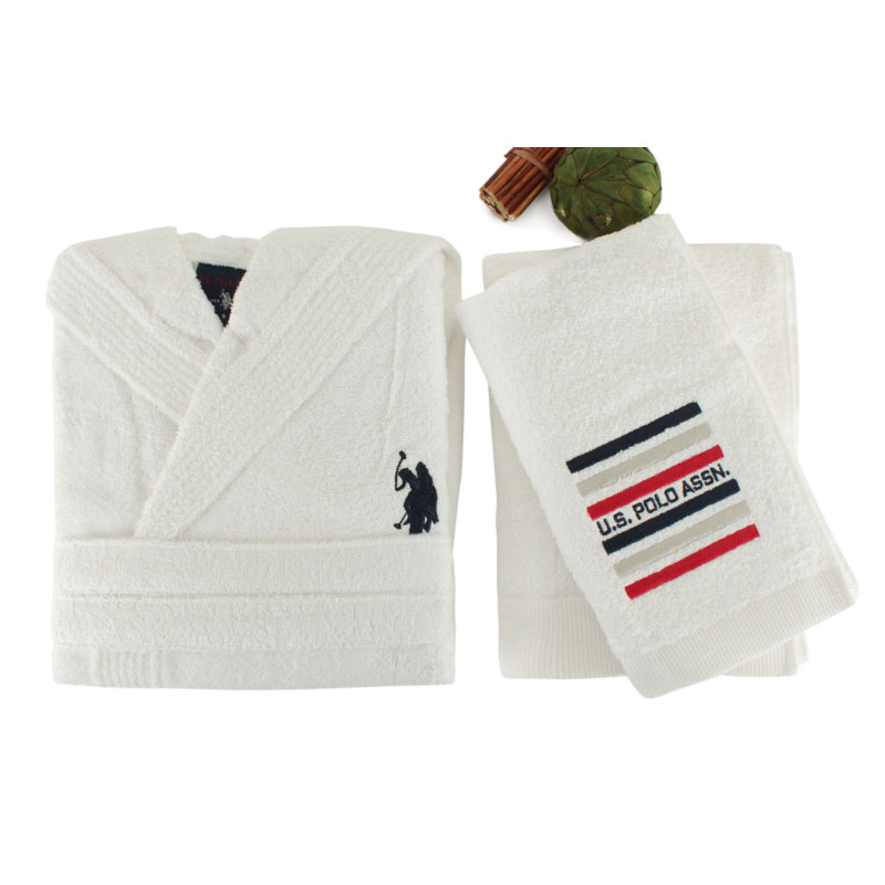 Cotton Female Mid-Calf Bathrobe