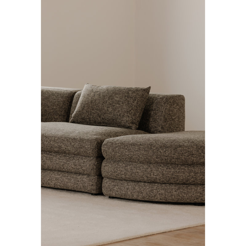 Repose-pieds Donia, Tweed pierre