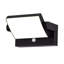 Nialynn Black 10cm H Integrated LED Outdoor Armed Sconce