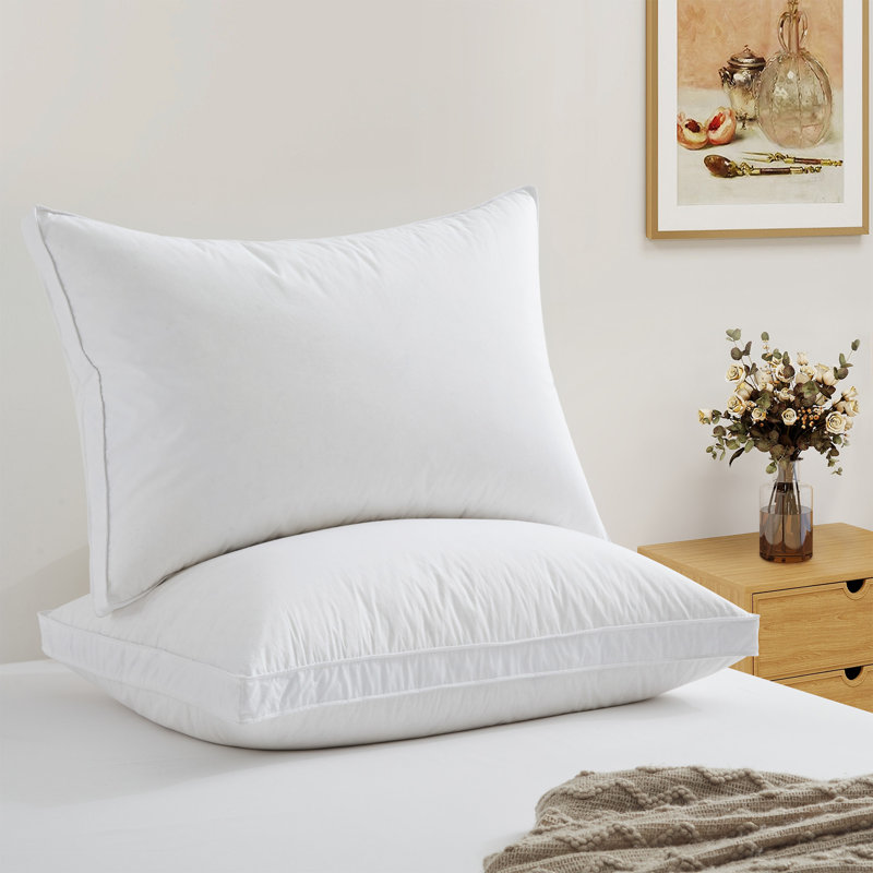 Oreiller en duvet et plumes, Grand lit