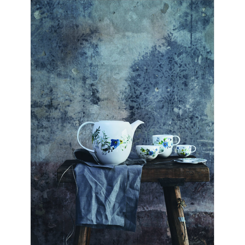 Brillance Fleurs Des Alpes Bone China Teacup
