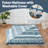 Streicher Japanese Floor Mattress, Futon Mattress with Washable Cover Japanese Futon Suitable for Camping, Guest-1296793951-1297093214