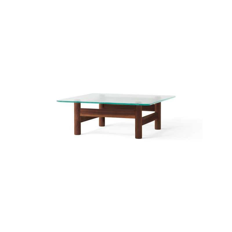 Brasilia Coffee Table, Walnut