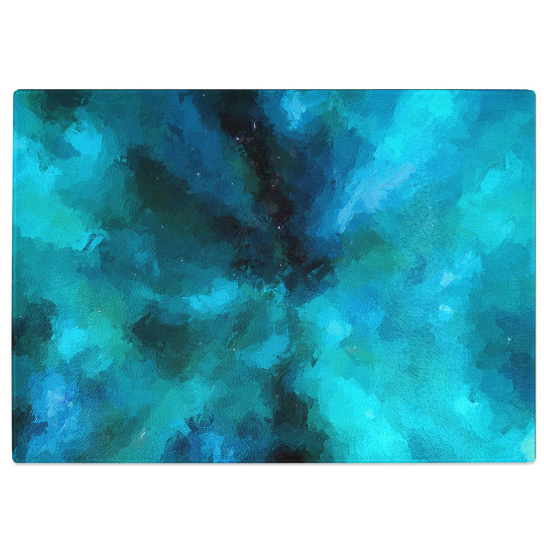 Tempered Glass Universe in Abstract Vol.39 in Abstract Chopping Board