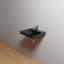 Lavabo de salle de bain rectangulaire encastré en céramique avec trop-plein 18,1 po WS Bath Collections-103563015-103563011