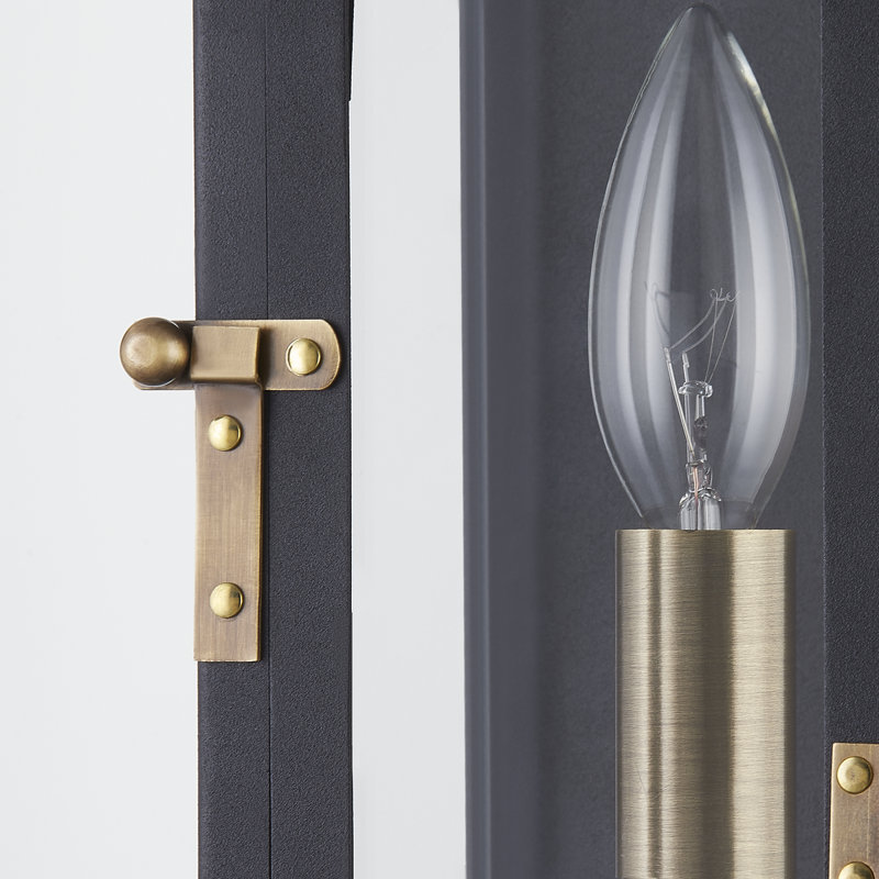 Wes 5.5" 1-Light Exterior Wall Sconce