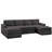 Bajro Upholstered U-Shaped Sectional-1971831632