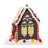 Kurt Adler LED Gingerbread Cookie House, 9.5in