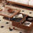 Retro solid wood rock board retractable