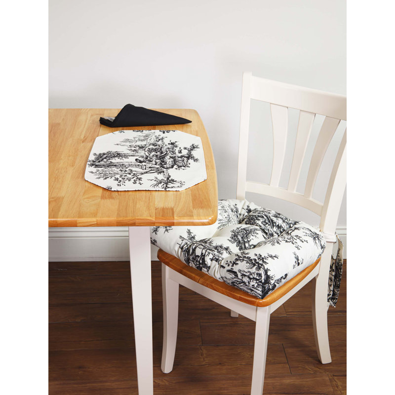 Coussin de chaise d'intérieur Bouvier (ensemble de 4)