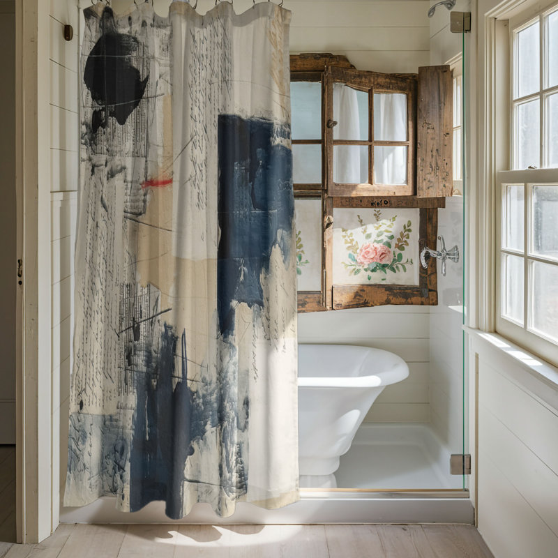 Rideau de douche Franzsepp, H 74 po x l 71 po
