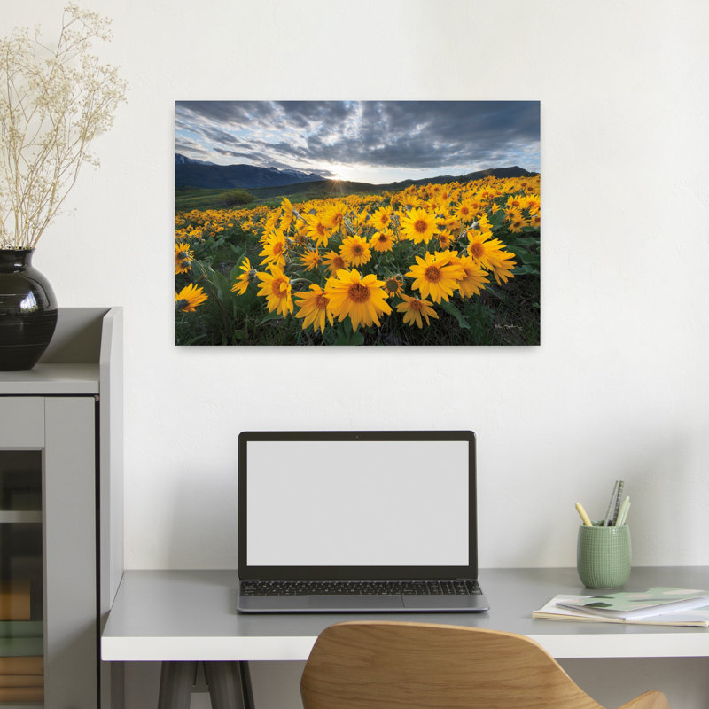 250422 85716 Art contemporain de paysage floral abstrait, H 24 po x l 16 po