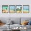 Palmier tropical 4 pièces Ocean Beach-97782608-97782612