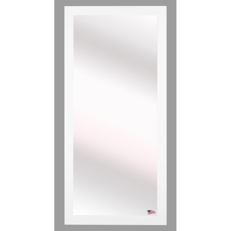 Hasting Rectangle Mirror, 63" H x 25" W, White