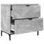 63.5cm W Manufactured Wood Bedside Table-1086627583