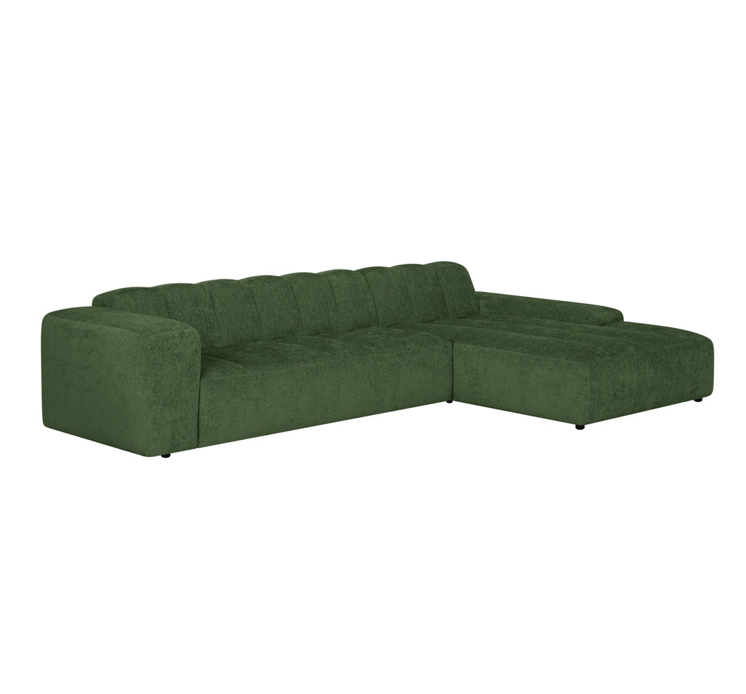 Ecksofa Amruth - großes Sofa Element - extra lange Chaise Longue