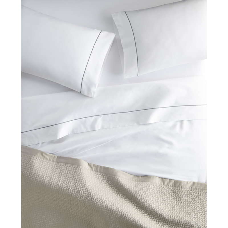 Housse de couette simple Soprano II, Platine, Housse de couette pour grand lit