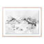 Perito Moreno Scattered Framed Graphic Art-48620204-48620203