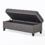 Banc de rangement rembourré en polyester Twania-203486499