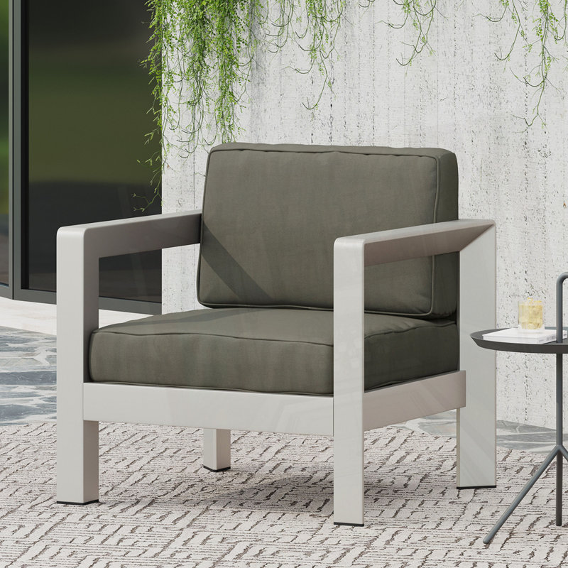 Fauteuil club d'extérieur, Vert