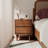 Solid Wood Mid-Century Modern Nightstand-533562041-509736840