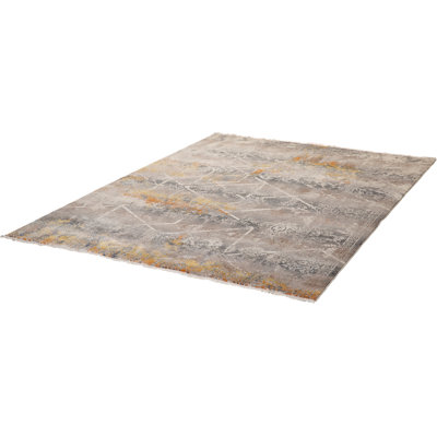 Pereira Abstract Shag Area Rug