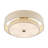 Ashani 5 Light Antique Gold Leaf Extra Large Semi-flush