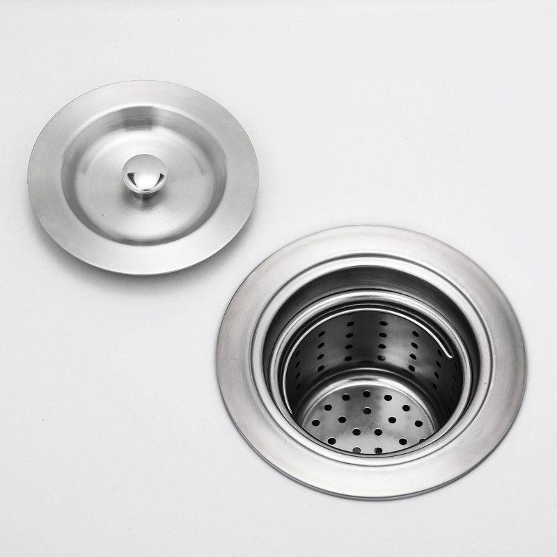 White Quartz Bar Sink - 18" Length X 16" Width Stain & Construction With Grid Heat 18"X16" Scratch Functional Design Bottom And Strainer