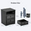 Table de chevet 2 tiroirs Kashiff-1180669150