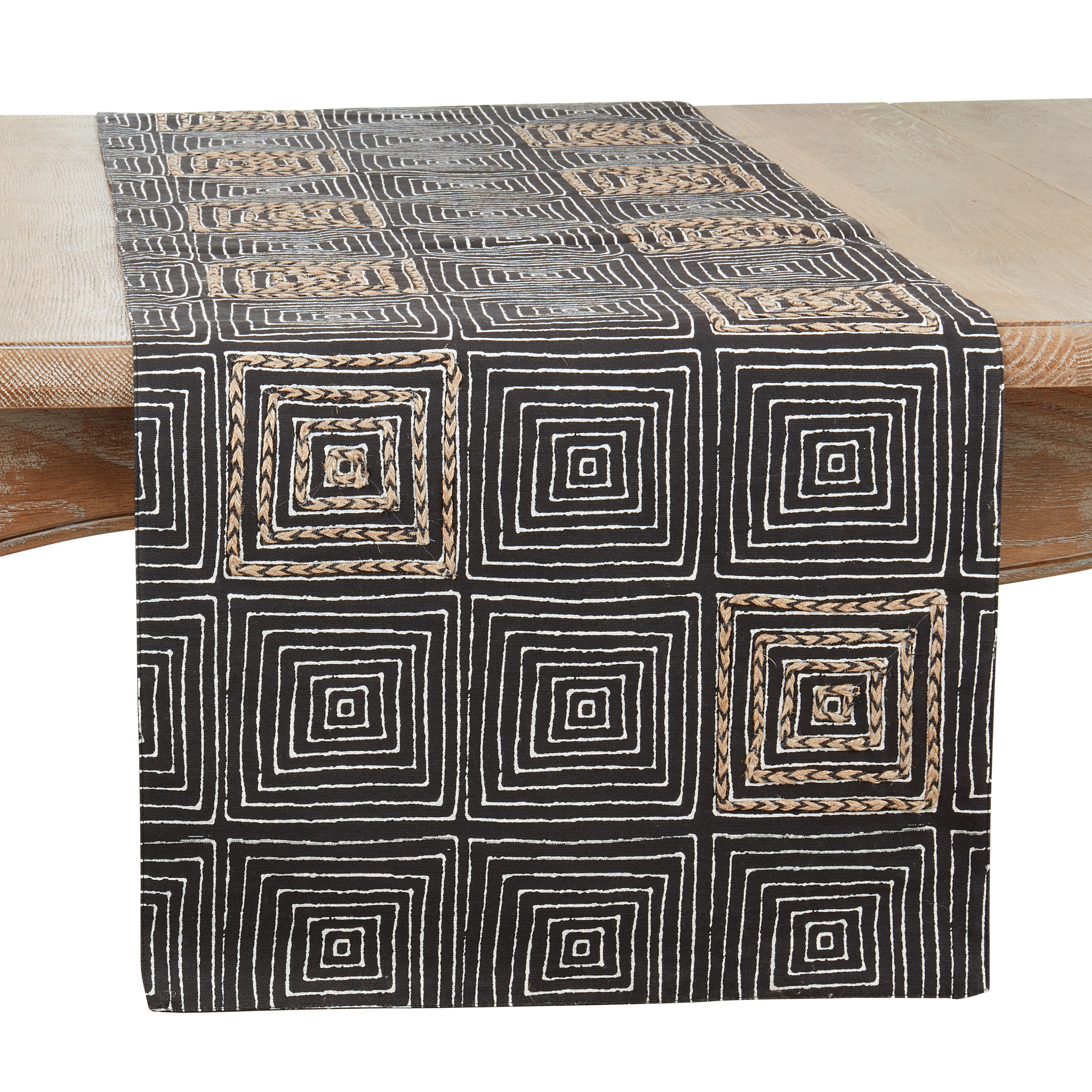 Saro Rectangular Table Runner | Wayfair