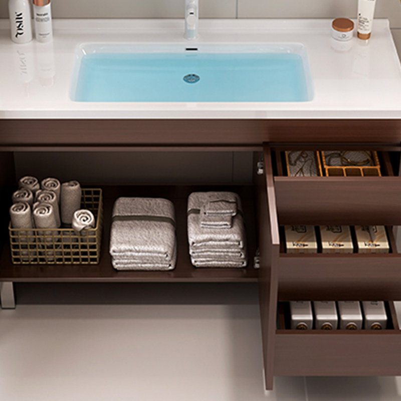 Armoire de salle de bain de style chinois