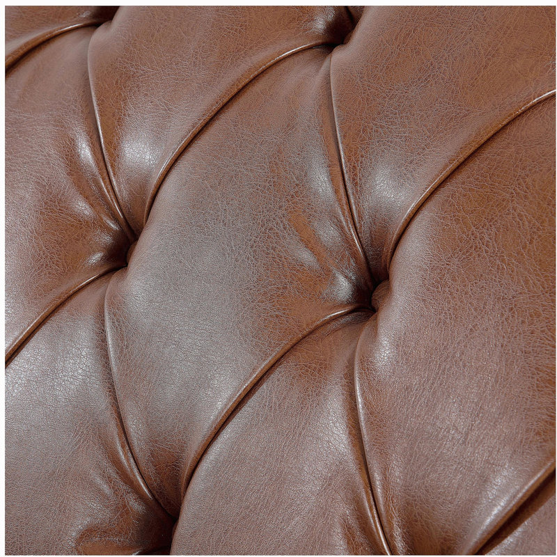 Chaise longue sans accoudoirs touffetée