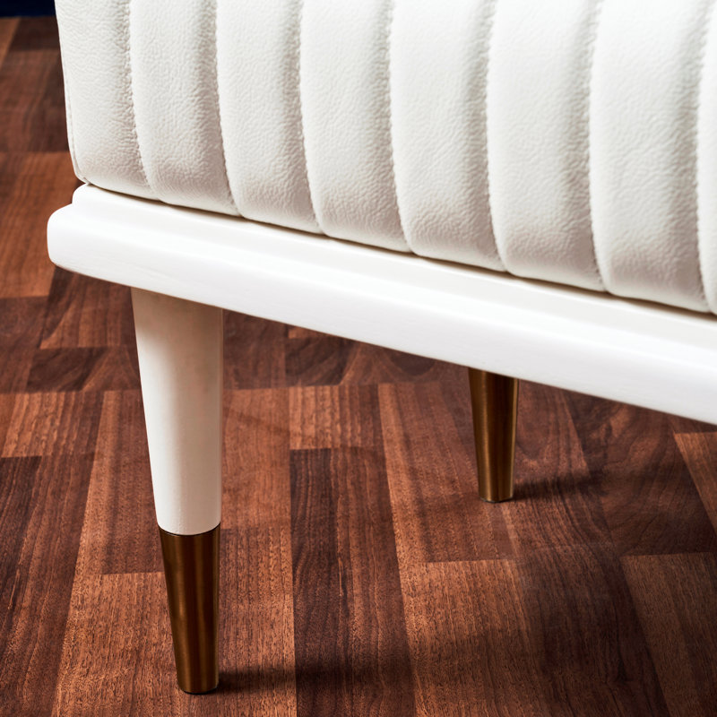 Stanford End-of-day Bench, White