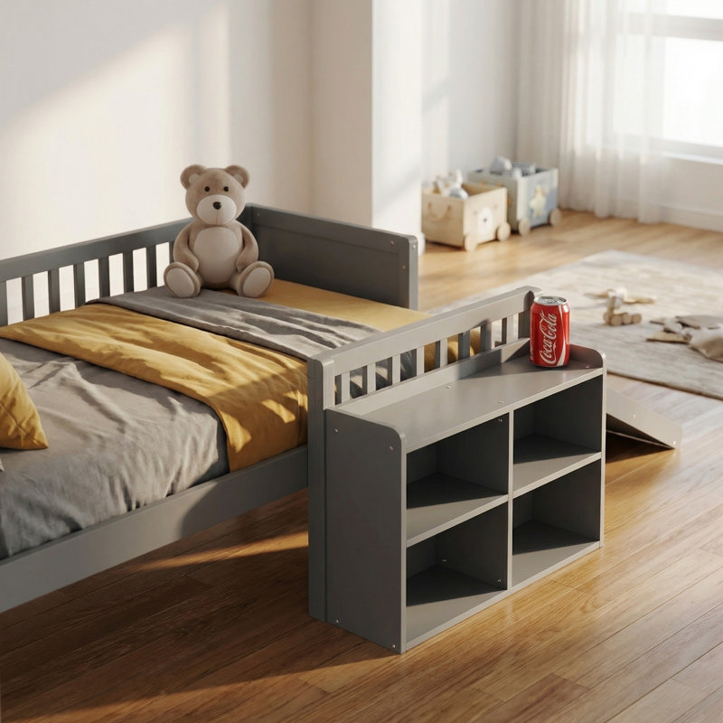 Lit simple mezzanine bas