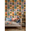 Papier peint silhouette de palmier-126556228