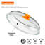 Couvercle en verre 11,5 po Bezrat-40776871