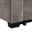 Lit tapissier de 61,4 po, canapé-lit escamotable avec deux coussins décoratifs, double port de chargement USB et dossier réglable pour l'espace de vie-259521123