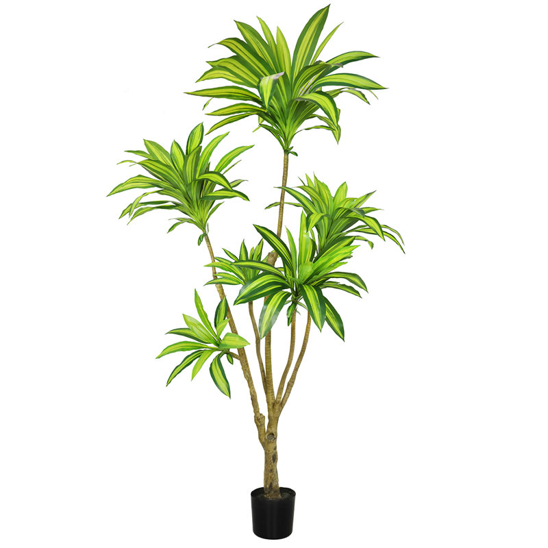 78" Artificial Dracaena Tree in Pot