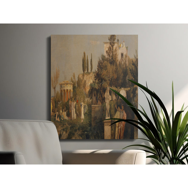 Crutchfield 1 Piece Wrapped Canvas Wall Art Set, 20x24
