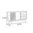 Multi Functional Storage Accent Cabinet